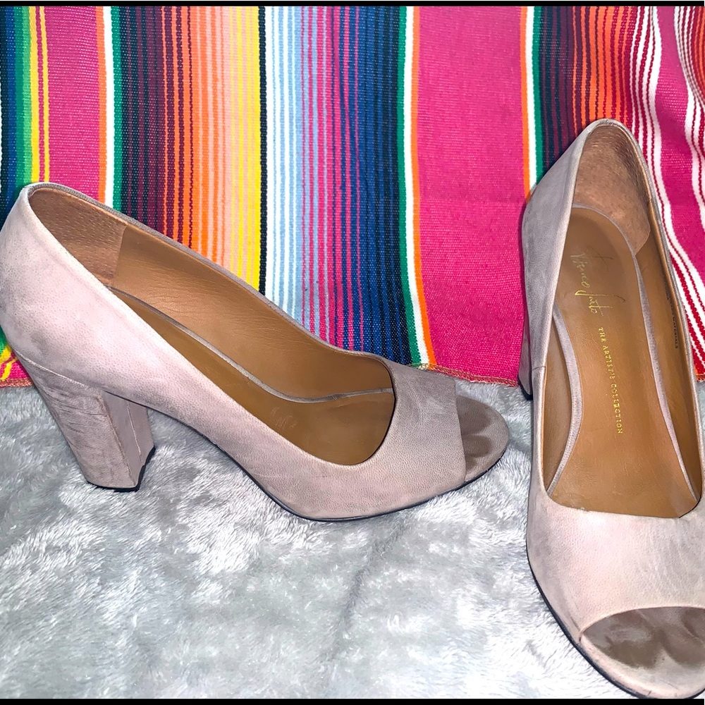 Franco Sarto Peep Toe, sz 7
